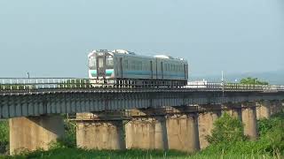 JR五能線　深浦行き【GV-E400系・2830D】　2022.06.18