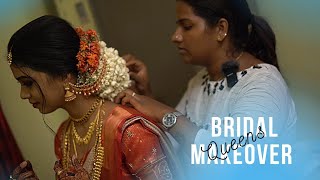 Queen's Bridal Makeover | HD Bridal Makeup | Brides Of Kerala.