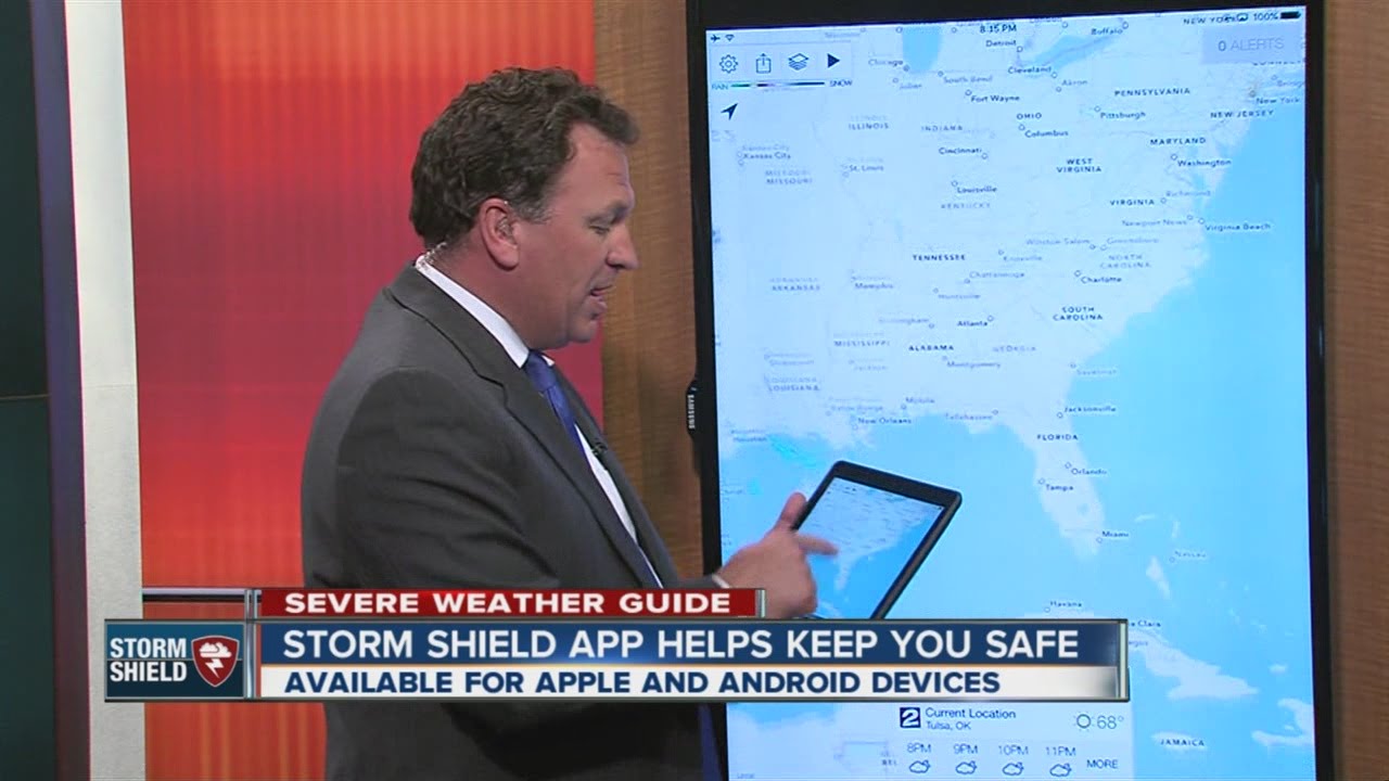 How To Use The Storm Shield Weather App Youtube
