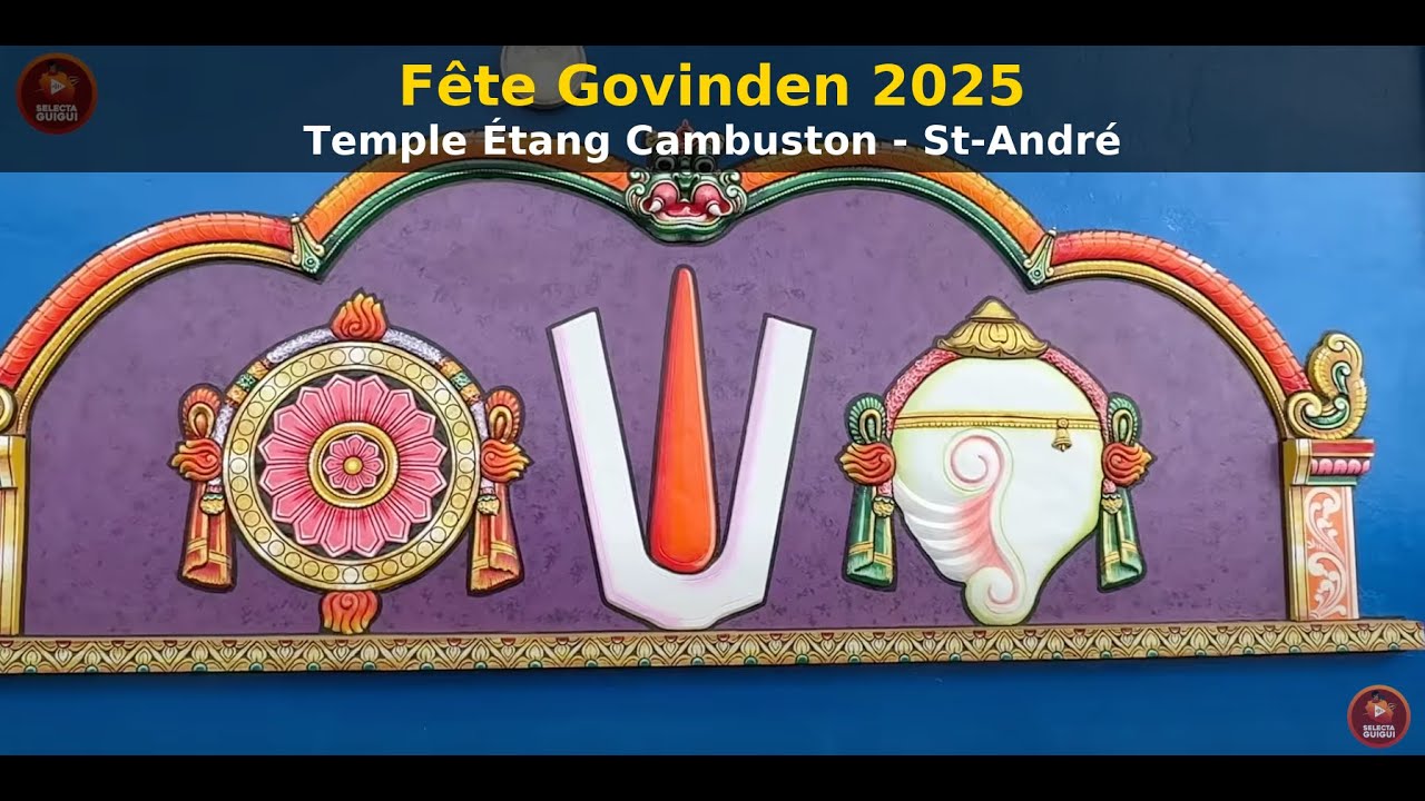 Fête Govinden 2025 Temple Etang Cambuston St André première fête