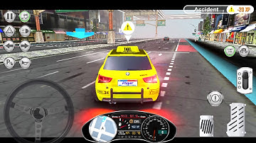 Amazing Taxi Simulator V2 2019 #1 - Yellow Taxi Game Android Gameplay