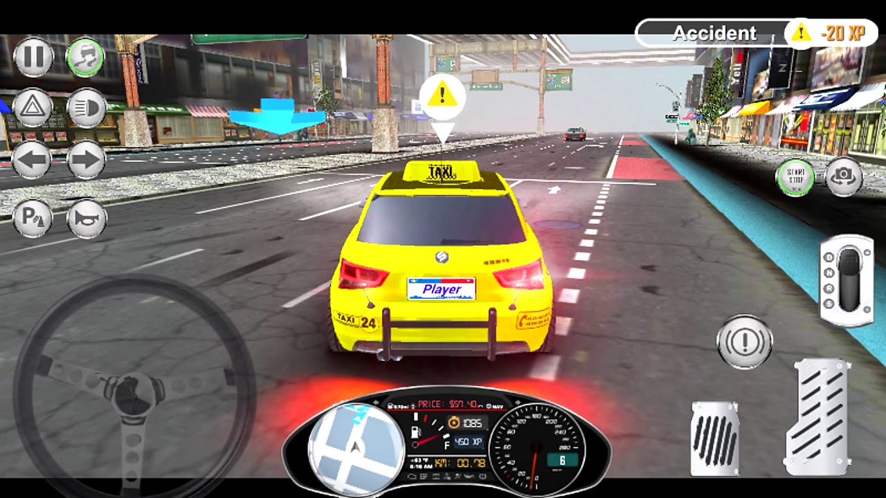 Amazing Taxi Simulator V2 2019 1 Yellow Taxi Game Android