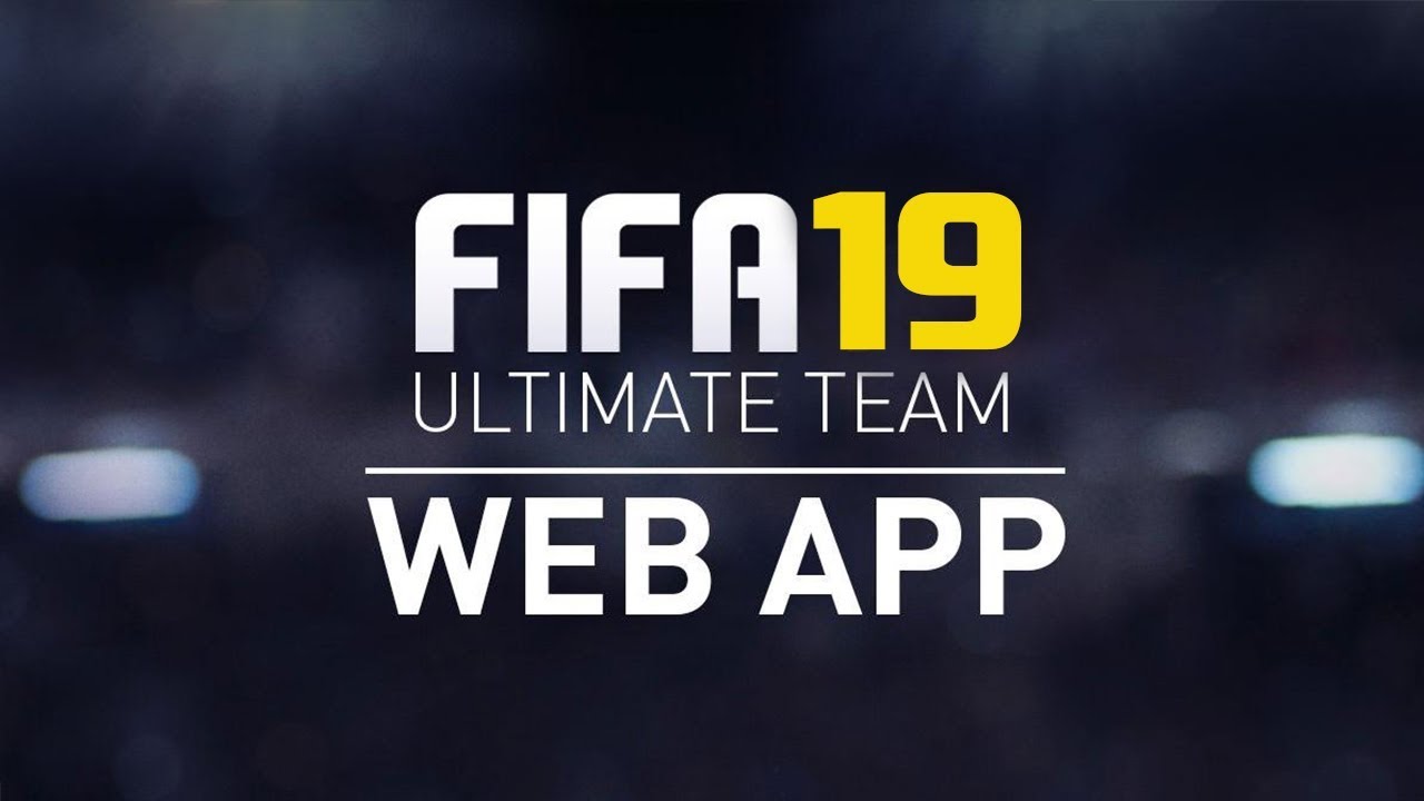 FIFA 19 web app: qué es, cuándo sale, consejos y cómo iniciar