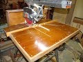 Making A Radial Arm Saw Table