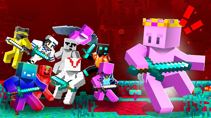 Minecraft Speedrunner VS 9 Hunters