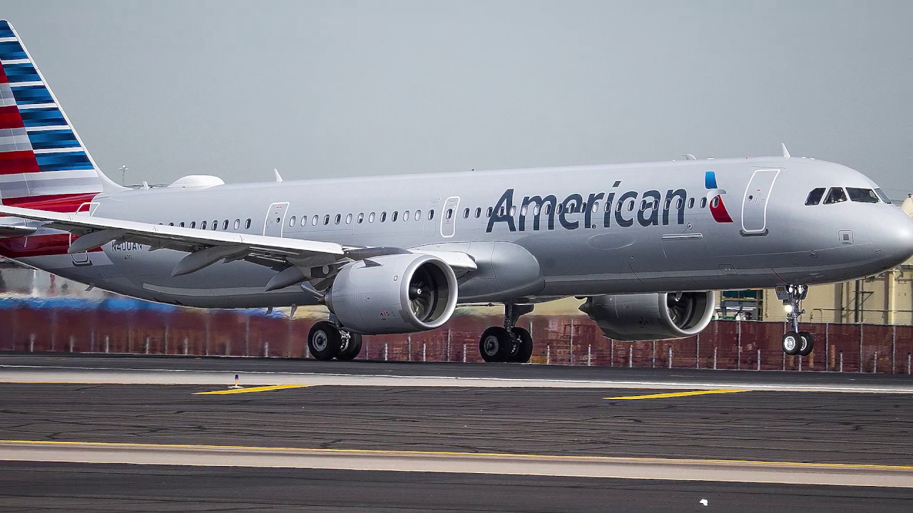 American Airlines' newest jet takes to the skies YouTube
