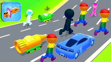 Shape shifting All Levels 🚗🚦🚦🚗 Walkthrough Android,ios Gameplay PC Full Screen Max Big ZHU2