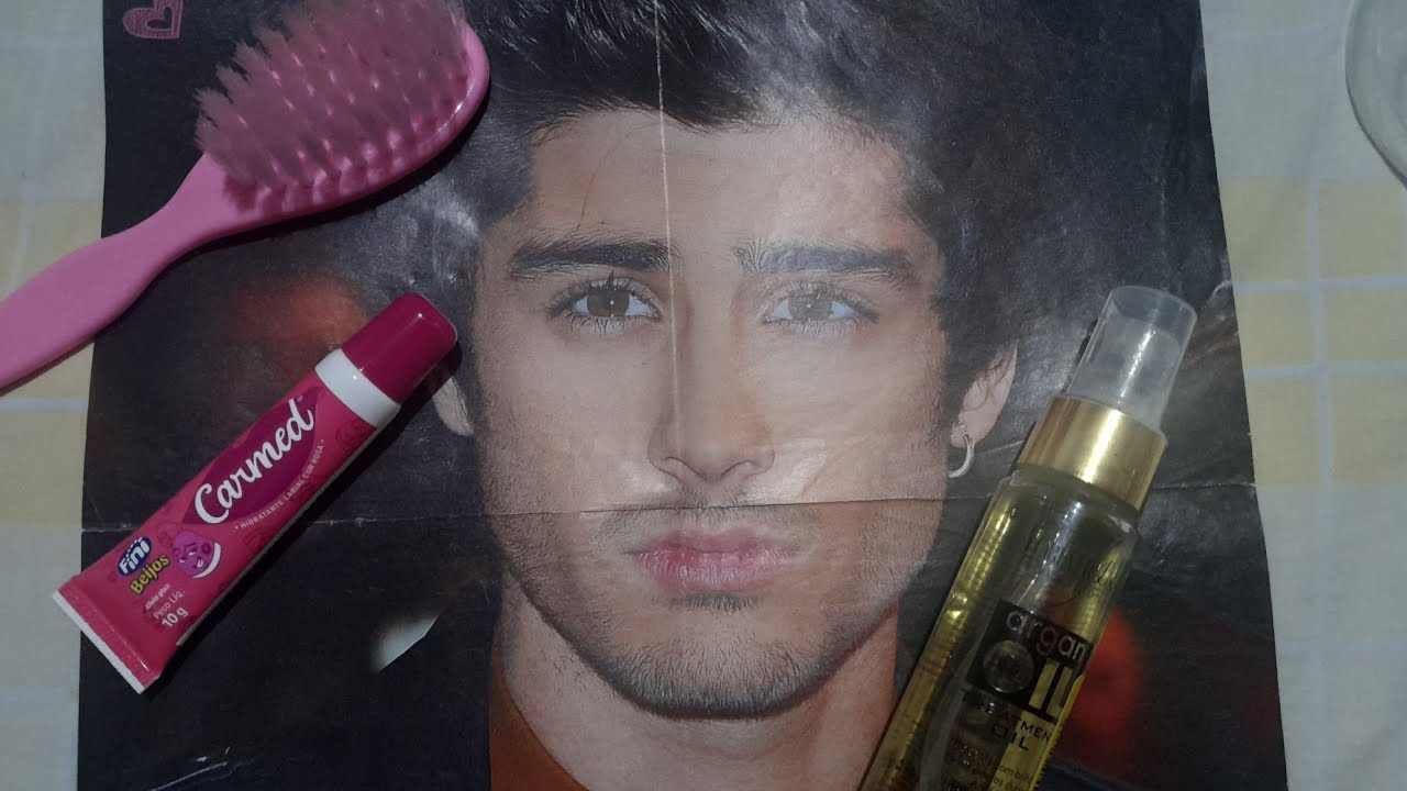 asmr caseiro- pov: você é o zayn e estou te arrumando/ sons de boca + tapping #asmr