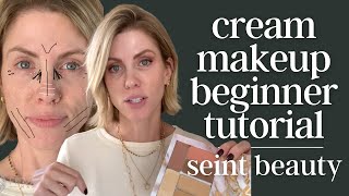 Cream Makeup Beginner Tutorial | Using Seint Beauty screenshot 5