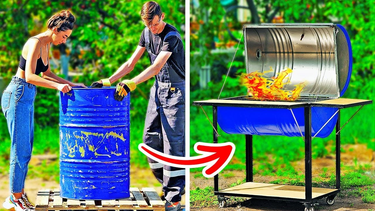 DIY Grill For BBQ || 24 COOL CRAFTS TO MAKE