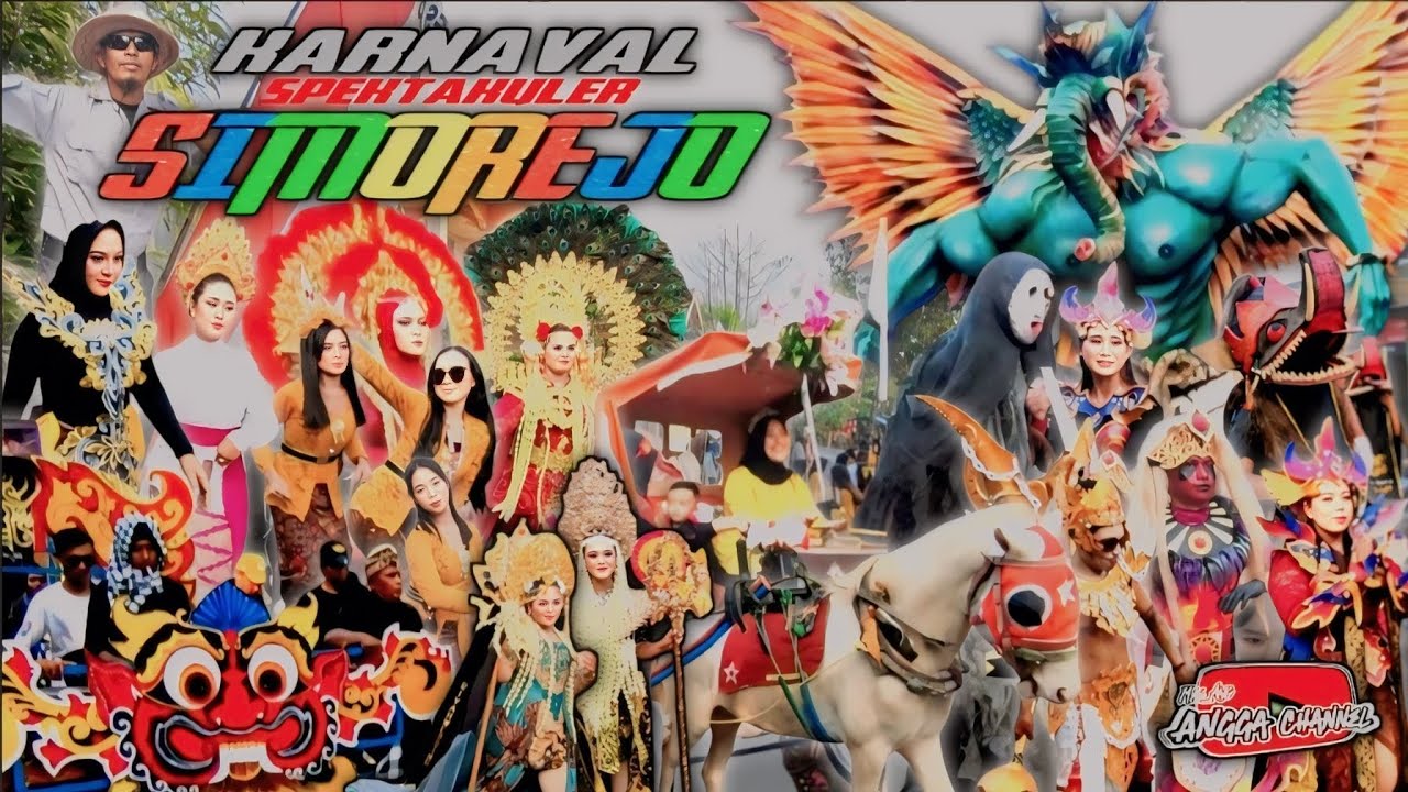 Karnaval spektakuler desa Simorejo-widang-tuban 2024. #anggachannel