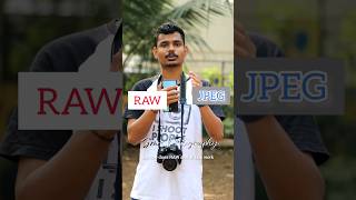 RAW & JPEG Photo Difference 📸||#photography #raw #jpeg #viralshorts  #youtubeshorts #ytshorts