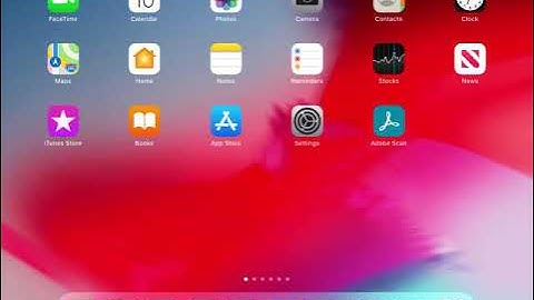 Settings:  iPad Notifications