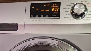 Haier HLC1700AXS Washer/Dryer Combo Final Spin Cycle (NORMAL WASH CYCLE + DRY LEVEL OPTION) #laundry