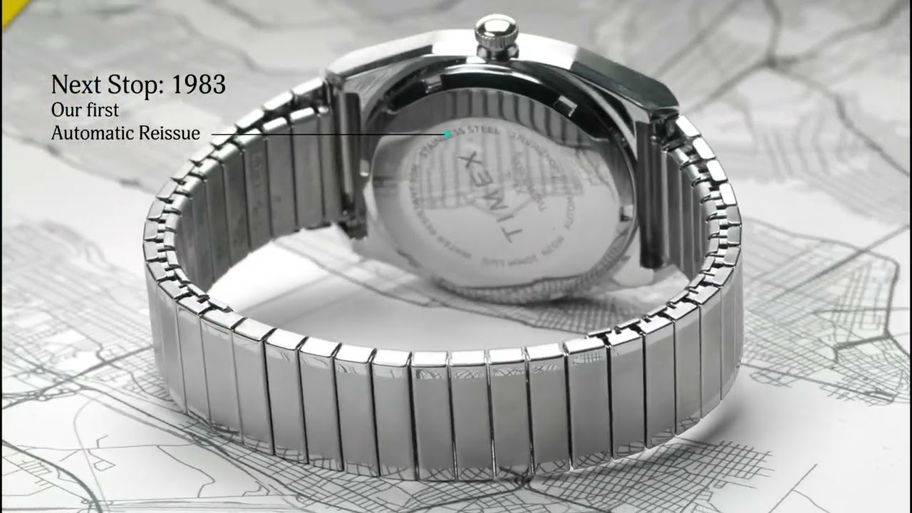 TW2W70800 Timex Automatic 1983 E Line Reissue - YouTube