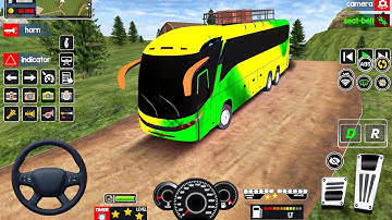 Best Bus Games 2025 - Real Coach Bus Realistic Offroad Driving Games - Android GamePlay