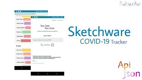 Sketchware_CORONA TRACKER Tutorial