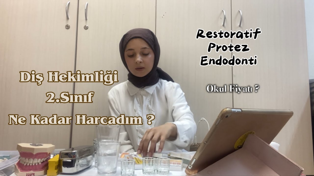 DİŞ HEKİMLİĞİ 2.SINIF NE KADAR HARCADIM ? | Malzemeleri inceleyelim
