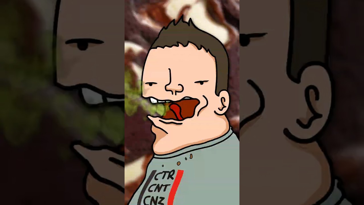 Il se dégueule dessus de frustration 🤮