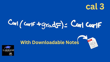 Curl (Curl F + Grad F)  = Curl Curl F