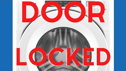 ✨ Whirlpool Washer Door Locked  E03 F08 Error - Easy Fix ✨