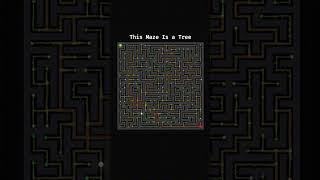 This maze is a growing tree