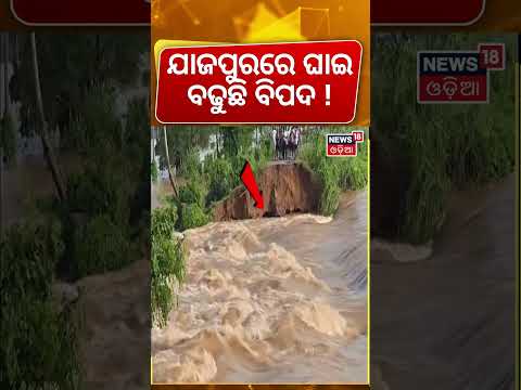 ଯାଜପୁରରେ ଘାଇ | ବଢୁଛି ବିପଦ! Severe Flood In Jajpur |Ghai Collapses | Villages Submerge |Jajpur Flood