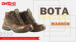 Conoce la BOTA Seguridad DIELÉCTRICA Walker Marrón - YouTube