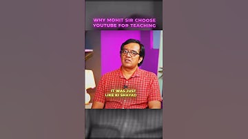 Why Mohit Tyagi Sir Chose YouTube to Teach JEE for Free? 💭 | The Real Reason Behind Free Education