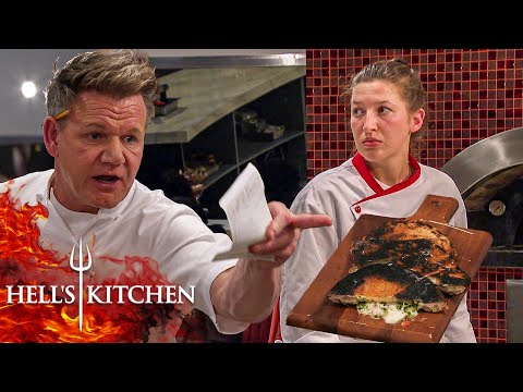 Burned Pizza Enrages Chef Ramsay As The Blue Team Elects A New Leader | Hell's Kitchen