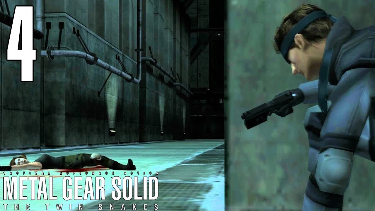 Meryl Shot by Sniper Wolf - Torture - METAL GEAR SOLID the Twin Snakes Walkthrough - 4 - Playthrough