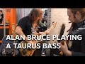 Alan Bruce Playing a Taurus Bass Guitar | Other Guitarist Plays Too | Review | Tony Mckenzie