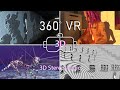 4 Artworks by A K Svenne [360 VR, 3D stereoscopic]