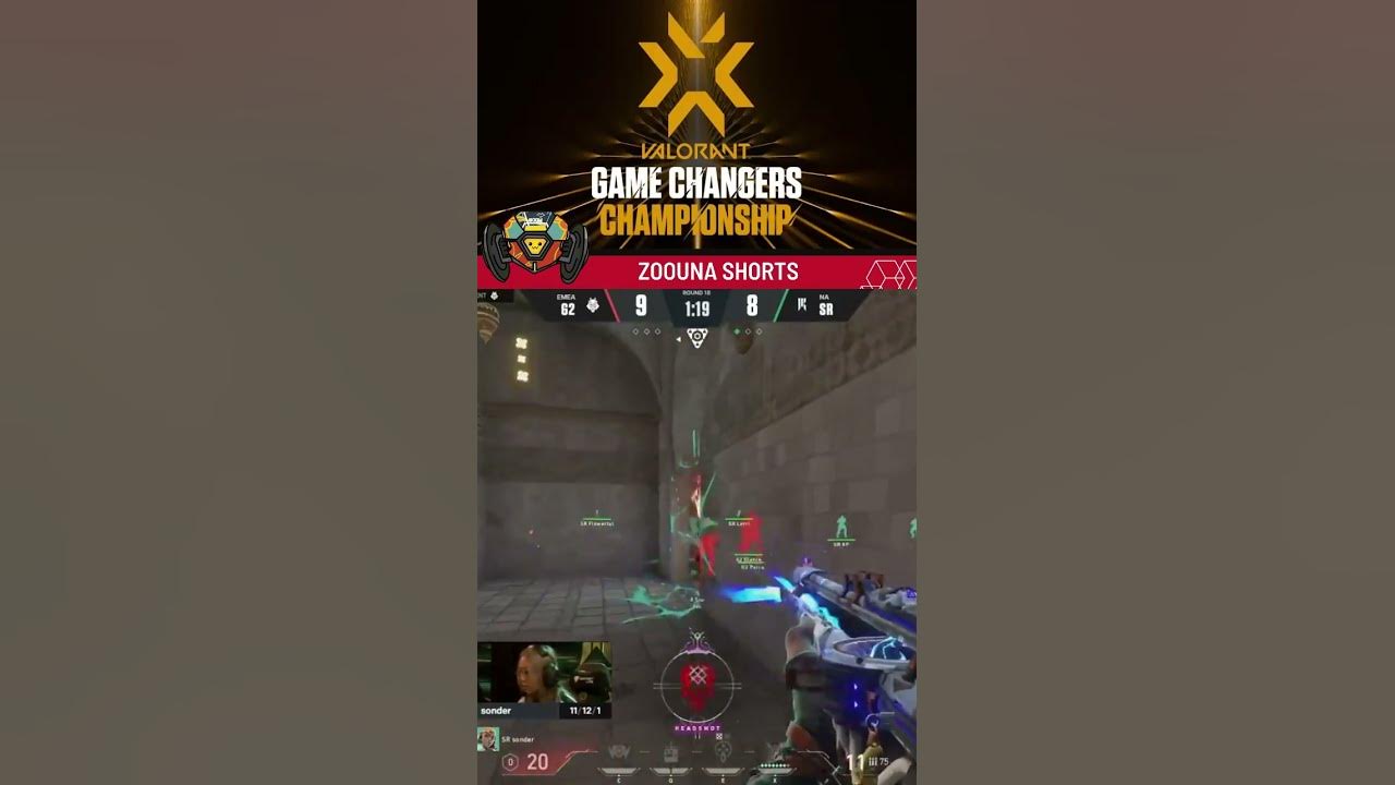 SR Sonder In Action valorant gamechanger championship shorts YouTube