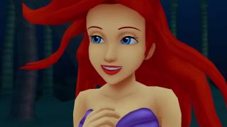 Kingdom Hearts 2 HD Final Mix MOVIE (Disney's Little Mermaid) 60FPS 1080P