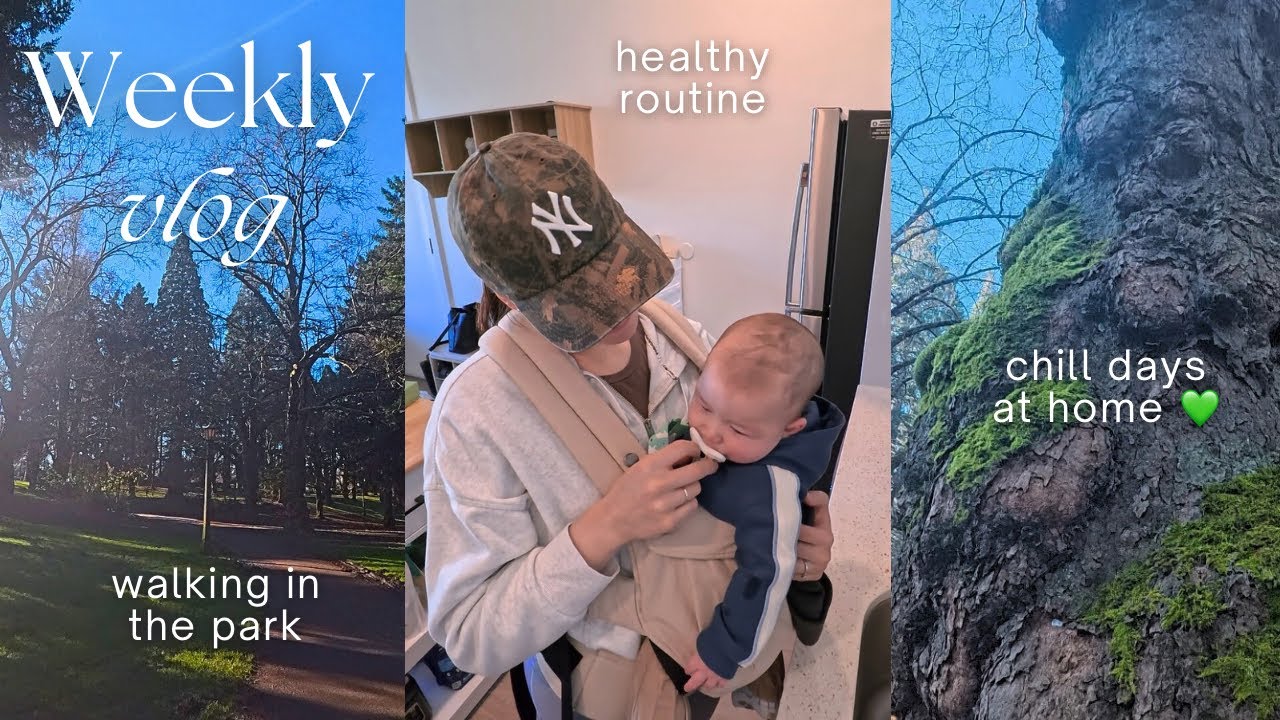 Chill days as a new mom, follow us for some moments throughout this week