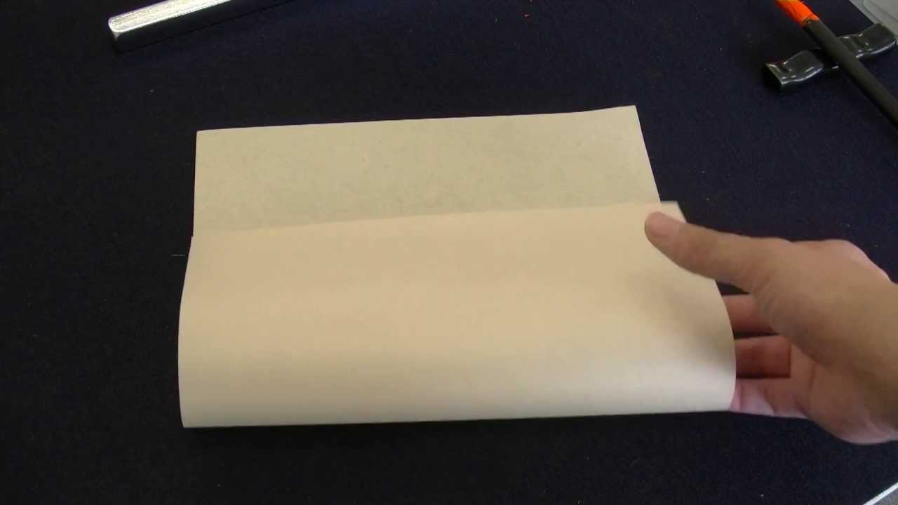 半紙 はんし の折り方 How To Fold A Japanese Writing Paper Youtube