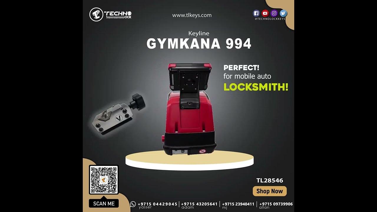 Keyline Gymkana 994 Laser Auto Key Cutting Machine - DISCOUNTS UP TO 31
