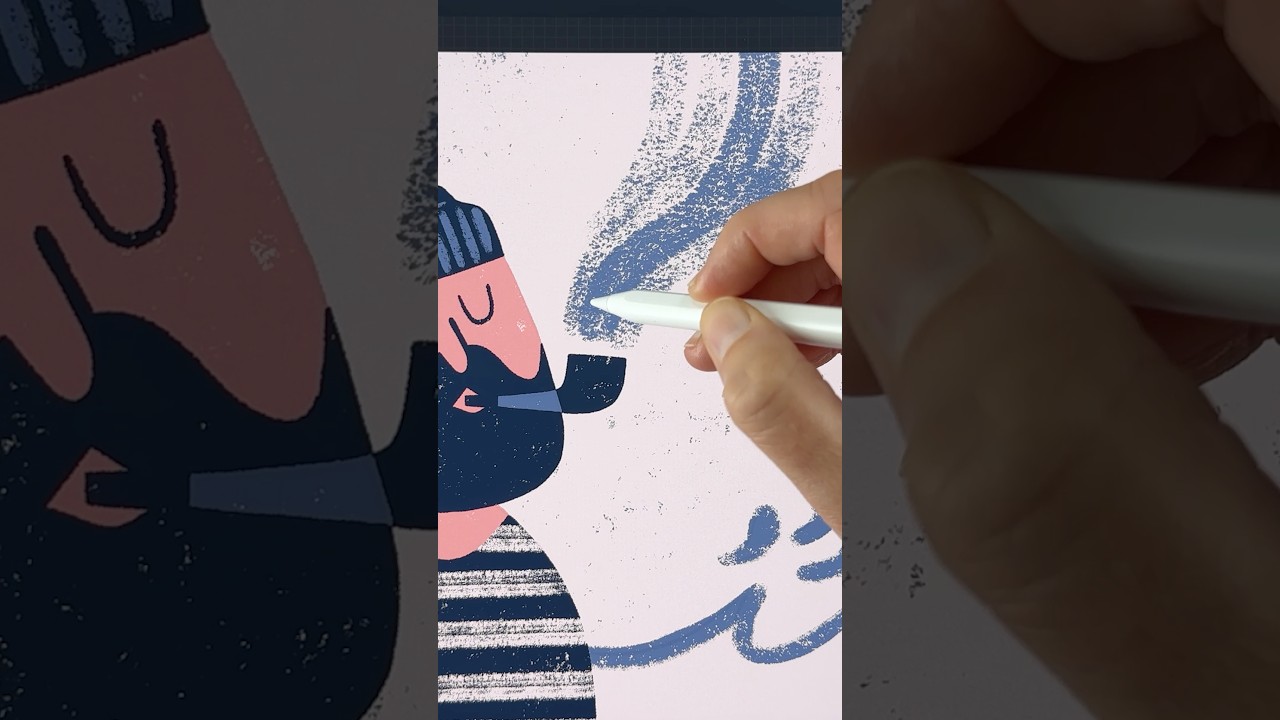 Retro Vibes in Procreate #digitalarttutorial #procreate #procreateillustration