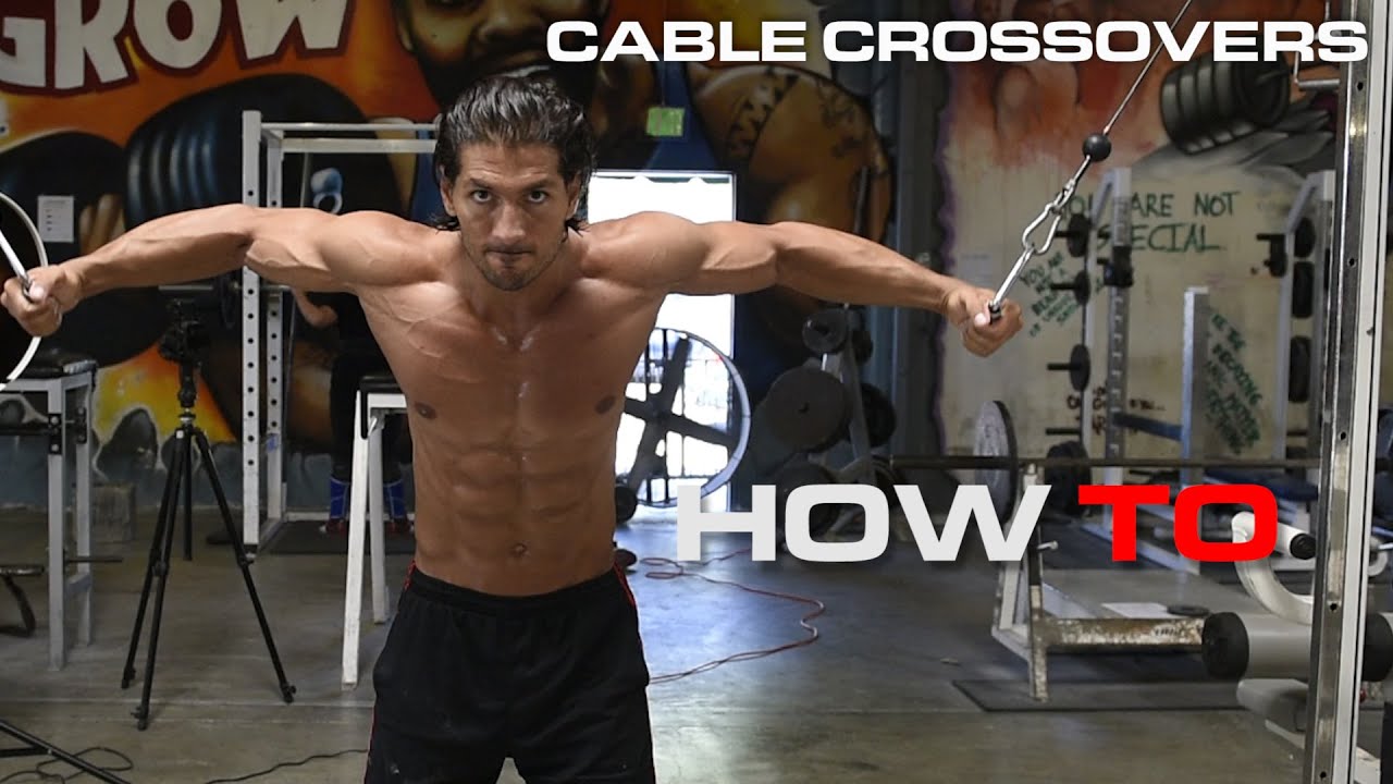 Chest Workout Cable Crossover YouTube