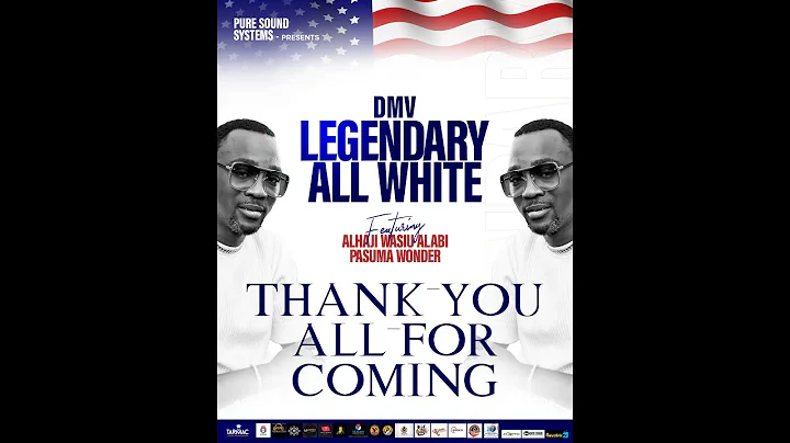 PASUMA ALABI -DMV LEGENDARY ALL WHITE PARTY