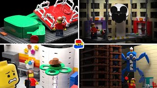 Garten of Banban 2 LEGO Playsets - PART 1: 'Dead' Jumbo Josh, The Abyss, Offices, and 'Spider' Chase