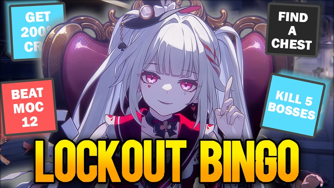 We Raced Lockout Bingo in Honkai Star Rail!