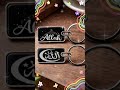 Allah name Keychain #shorts #keychain #minivlog #shortvideo