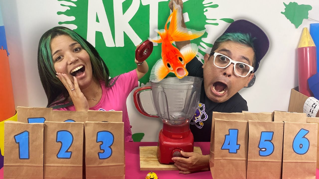 DESAFIO DO SMOOTHIE!!! RONI VS MALU!!