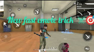 New freestyle fast emote trick