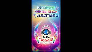 Create your Own Shortcut Keys In Microsoft Word | 3 #motivation #knowledge #ngo #depwd