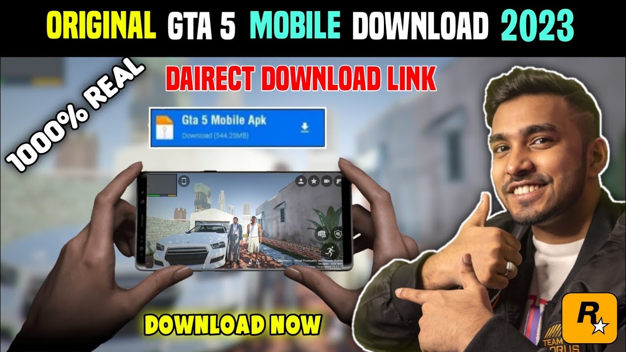 How To Download GTA 5 in Android Mobile🤯2023 How to