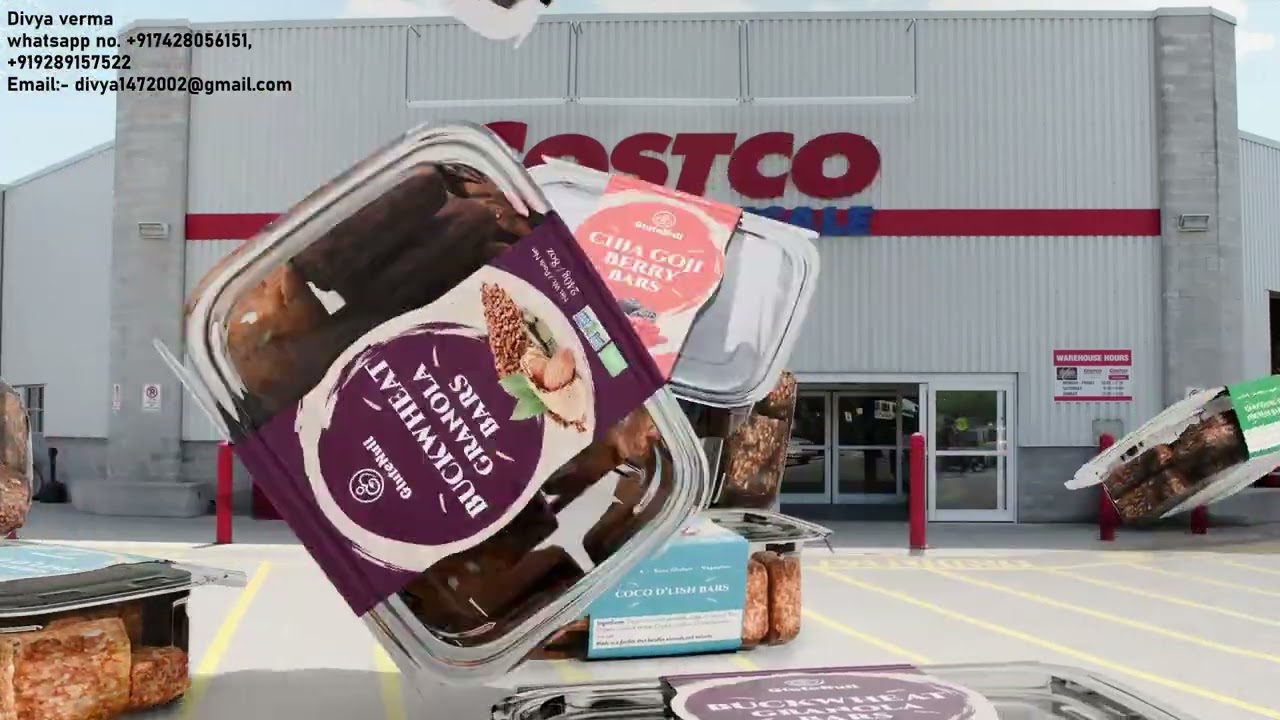 CGI FOOH video advertisement || 3D CGI animation video || Blender animation