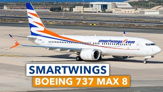 TRIP REPORT | SMARTWINGS Boeing 737 MAX 8 (ECONOMY) | Prague - Dubai